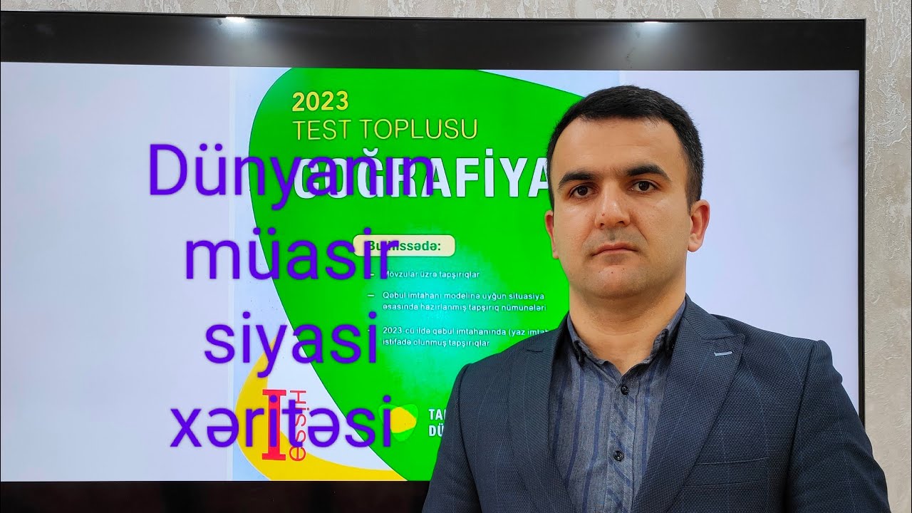 Dünyanın müasir siyasi xəritəsi-DİM II hissə 64 test tapşırığı