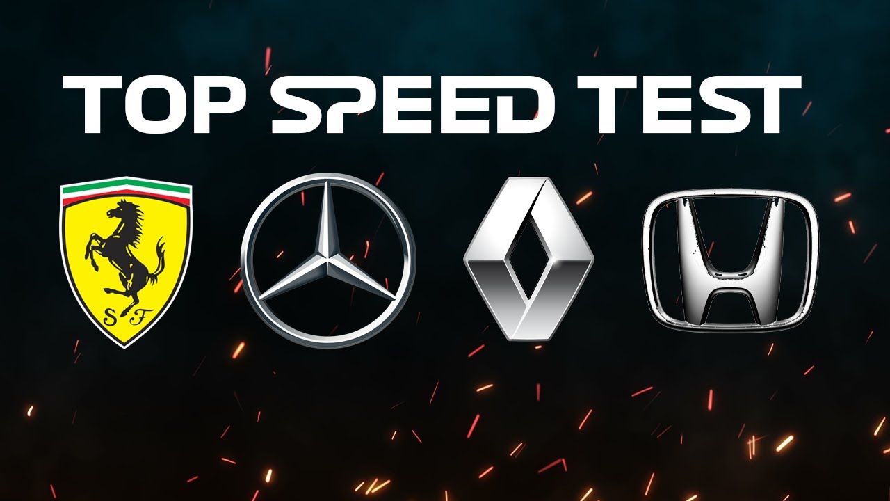 F1 2020 Top speed test | 1.04 Update