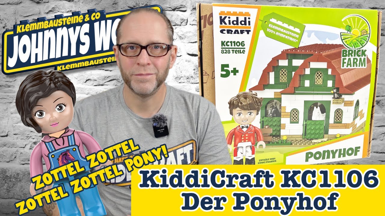 Zottel Zottel Pony! Der Kiddicraft KC1106 Ponyhof