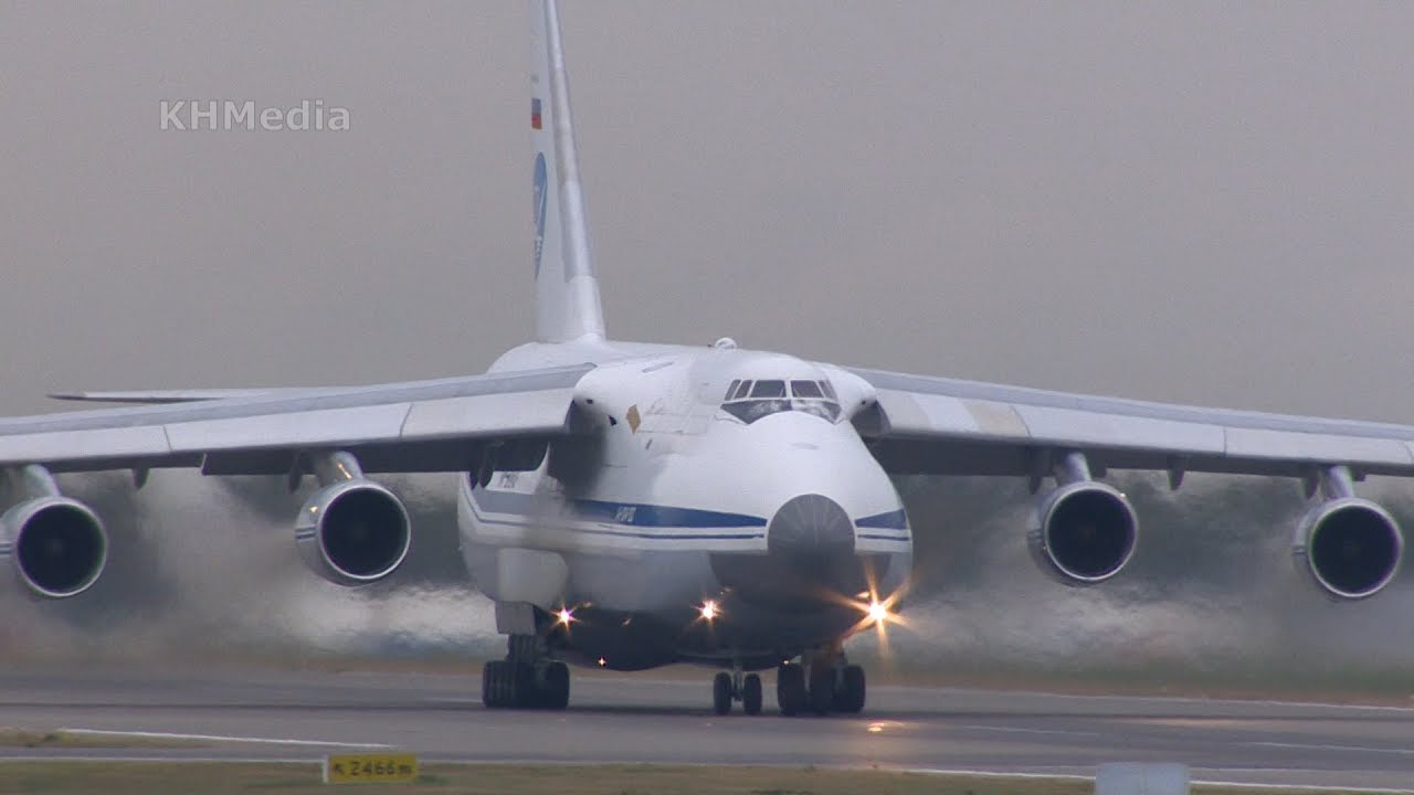вылет Ан-124 Руслан RA-82013 ВКС России
