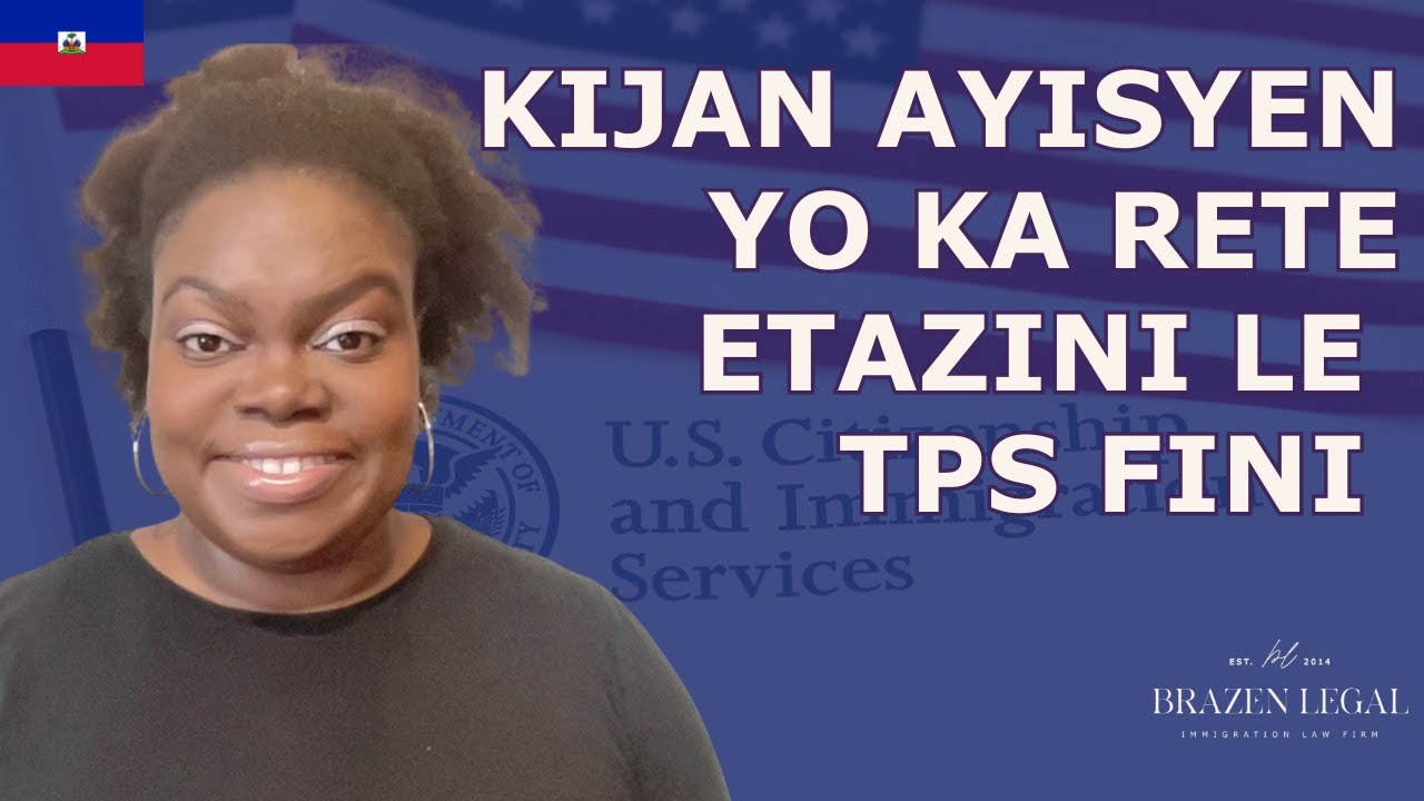 TPS pou Ayiti fini apati 3 septanm 2025 | Avoka Bianca