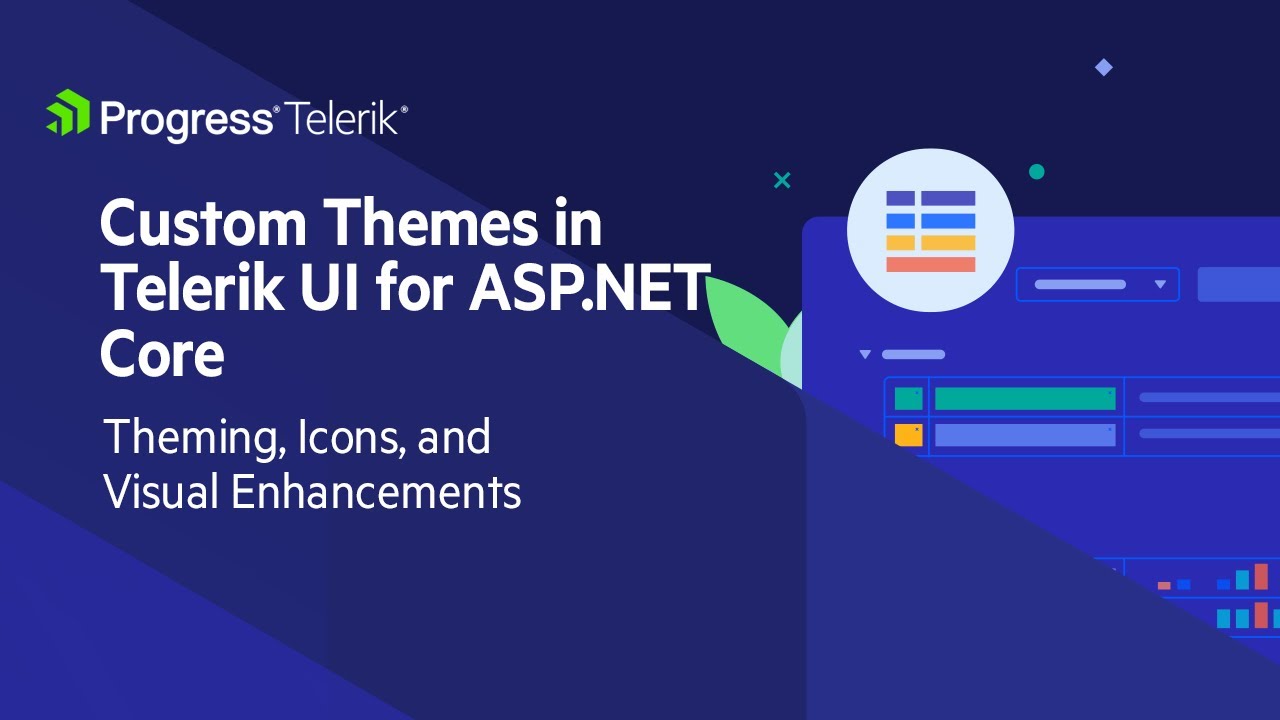 Custom Themes in Telerik UI for ASP.NET Core | Chapter 7
