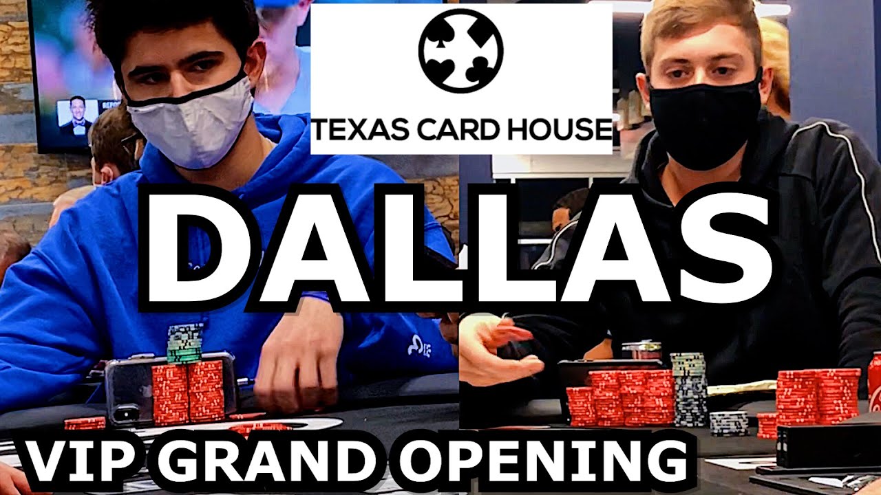 TEXAS CARD HOUSE DALLAS VIP GRAND OPENING!!! - Poker Vlog 14