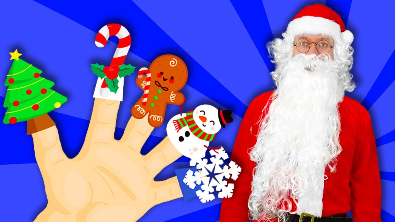 Christmas Fingers Family | Sing and Dance! | Nursery Rhymes & Kids Songs | Am nom Leon