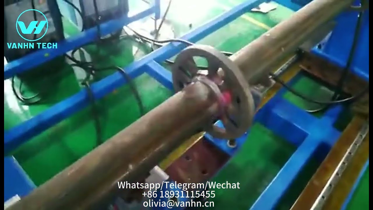 Automatic ringlock scaffolding welding machine