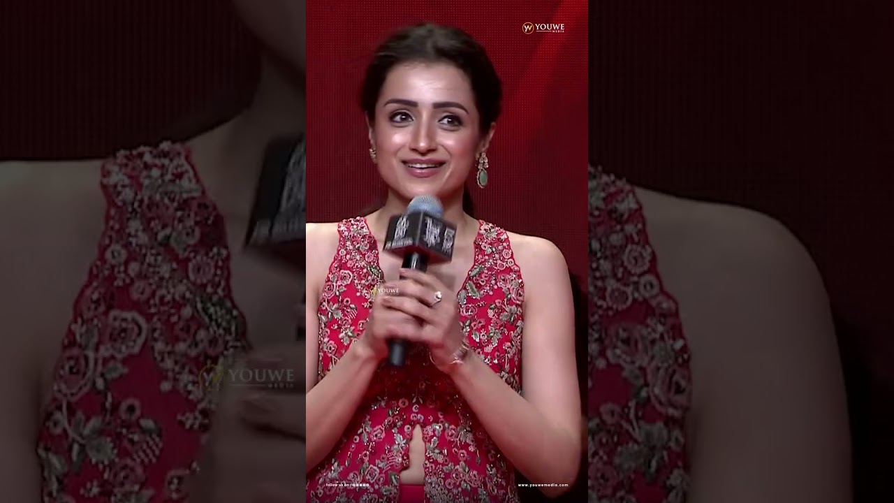 Actress Trisha Krishnan Speech at Thug Life Pre-Release Event | YouWe Media