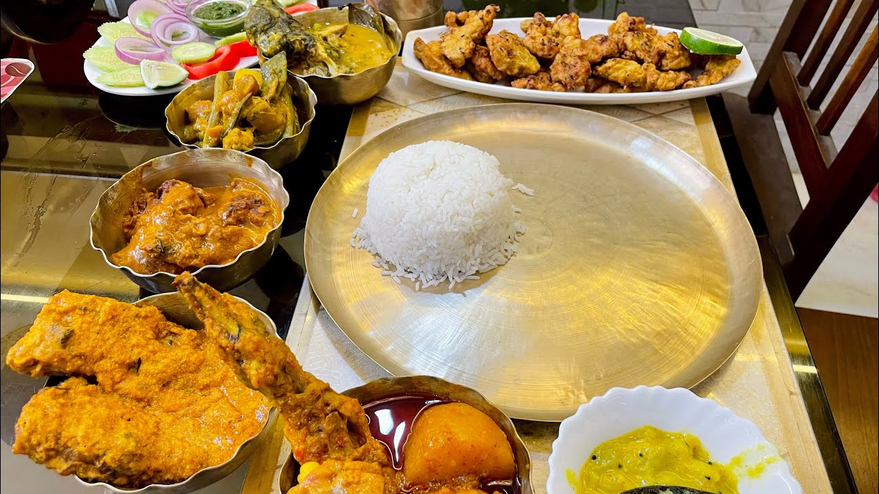গন্ধরাজ চিকেন ফ্রাই,শাহী গন্ধরাজ কাতলা,নিরামিষ চর্বির তরকারি,আম মাখা চাটনি😃সমস্ত নতুন আইটেম আজ🍗🔥🌶
