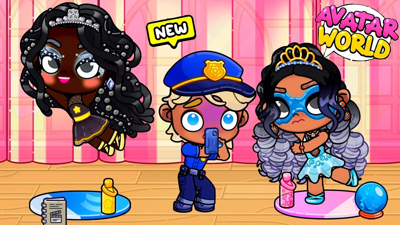 Полицейский👮🏼 ведёт расследование с помощью гадалки и шаманки /♥️AVATAR WORLD СЕМЕЙНЫЕ ИСТОРИ♥️