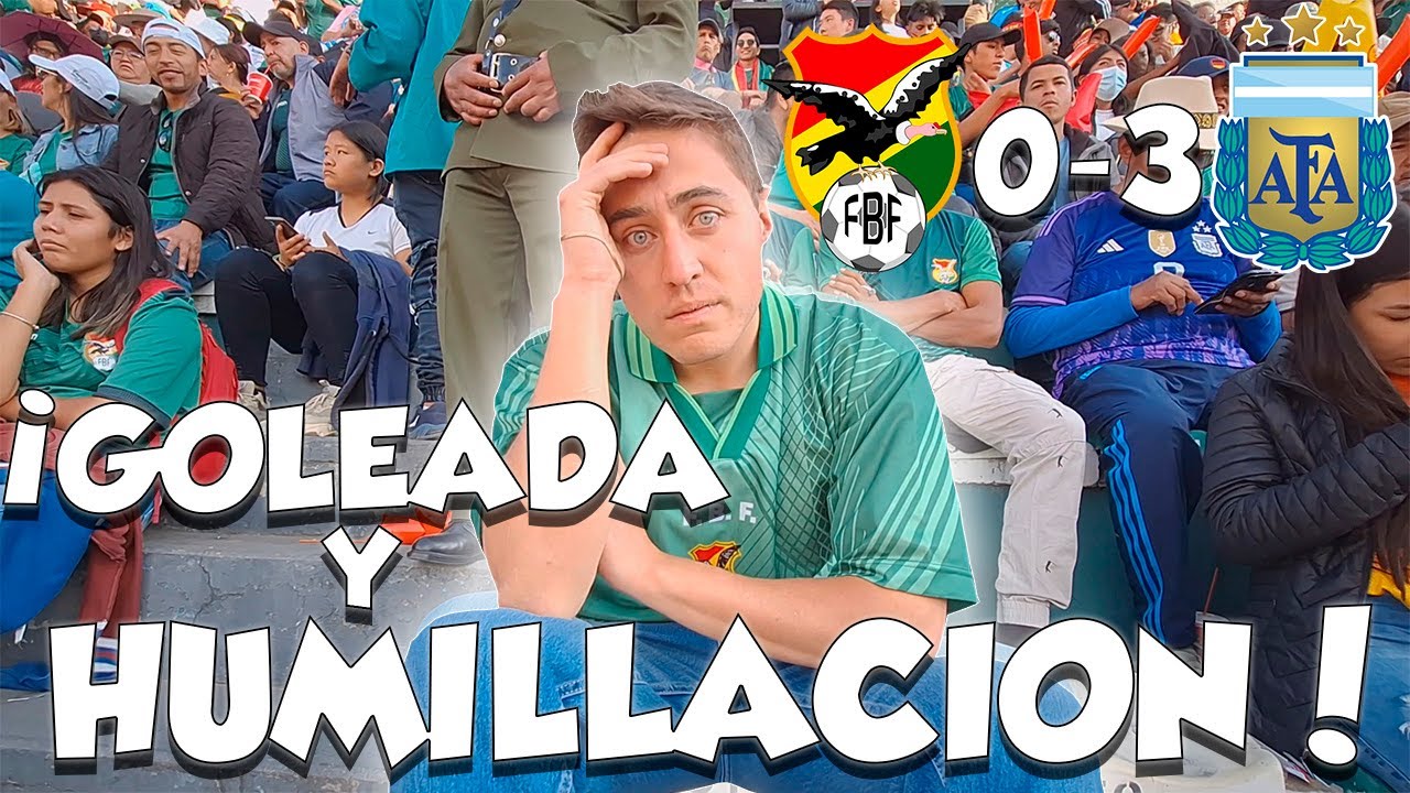 BOLIVIA vs ARGENTINA GOLEADA Y HUMILLACION EN LA ALTURA |Reacción DESDE LA CANCHA|Eliminatorias 2026