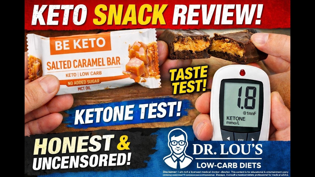 Be Keto Salted Caramel Bar Honest Review | Keto Snack Test