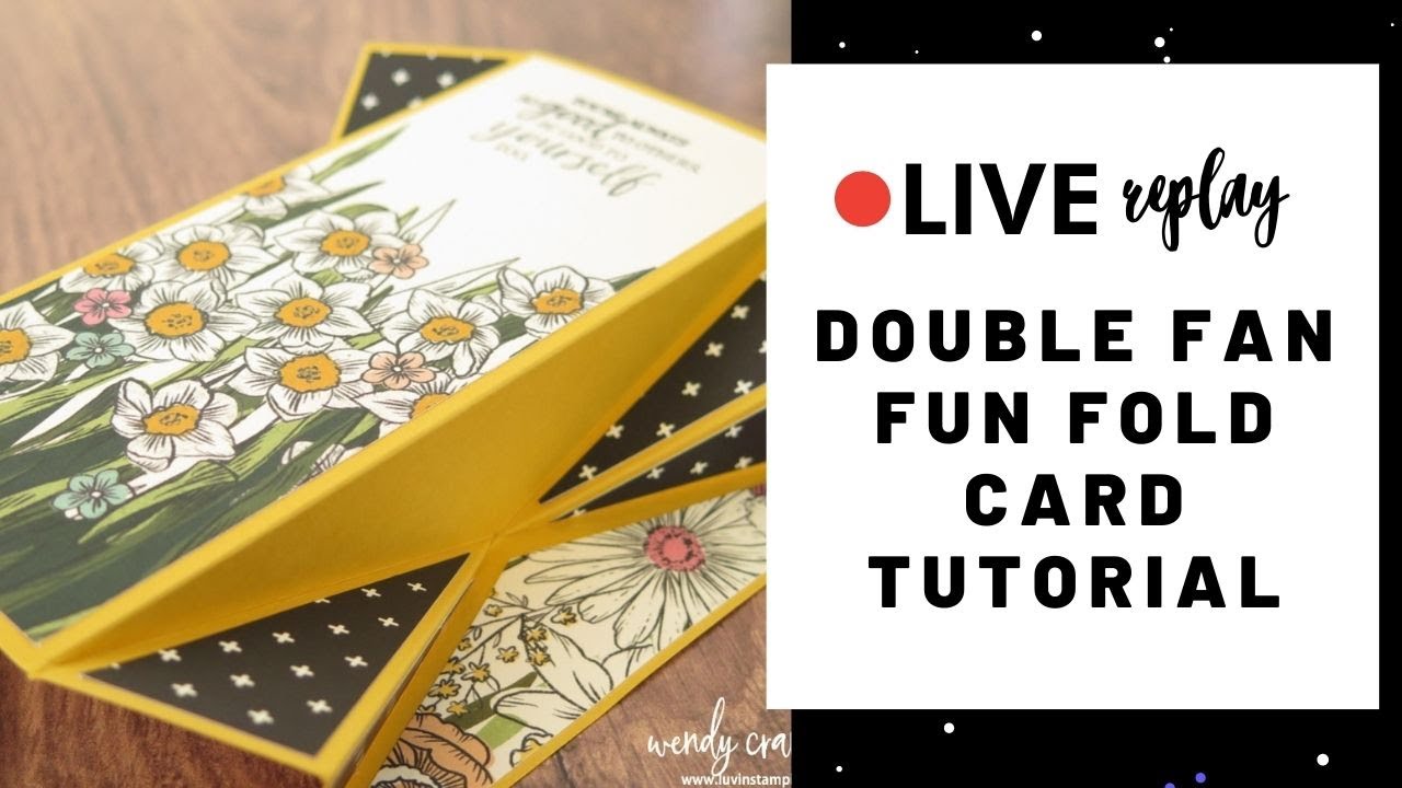 Super Cool Double Fan Fun Fold Card