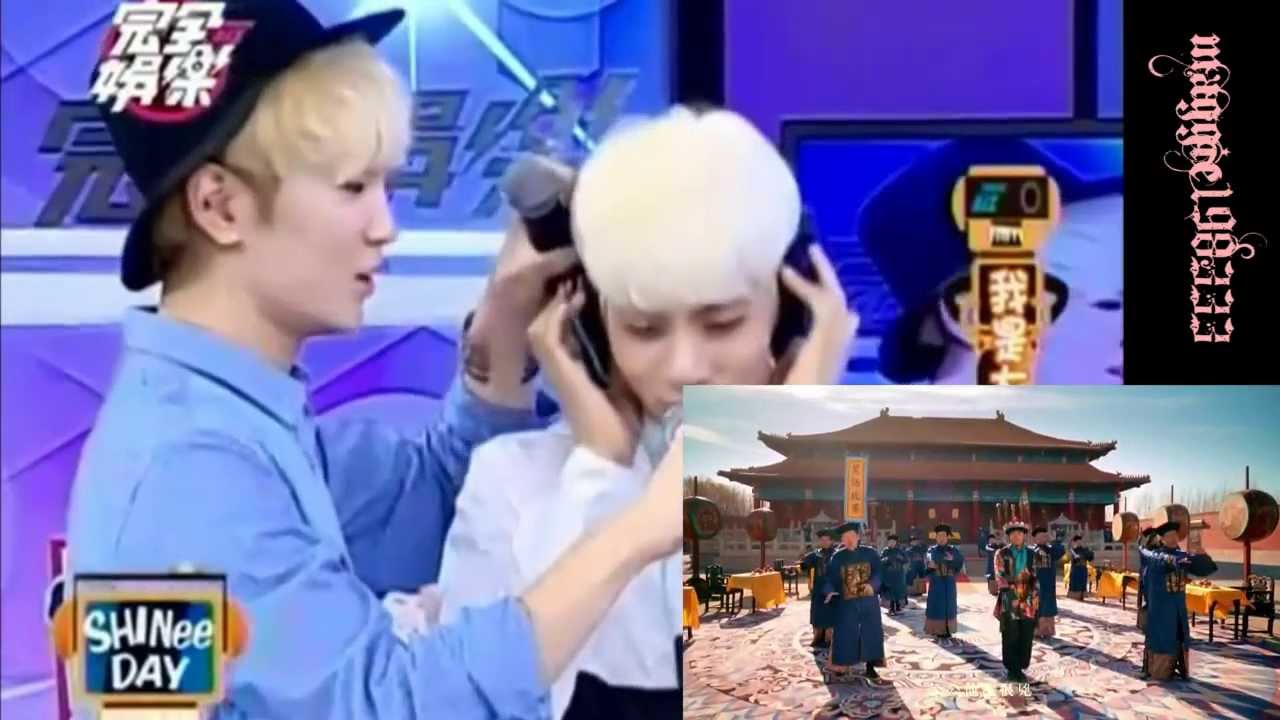 130909 SHINee sing to unknown Chinese songs 完全娛樂