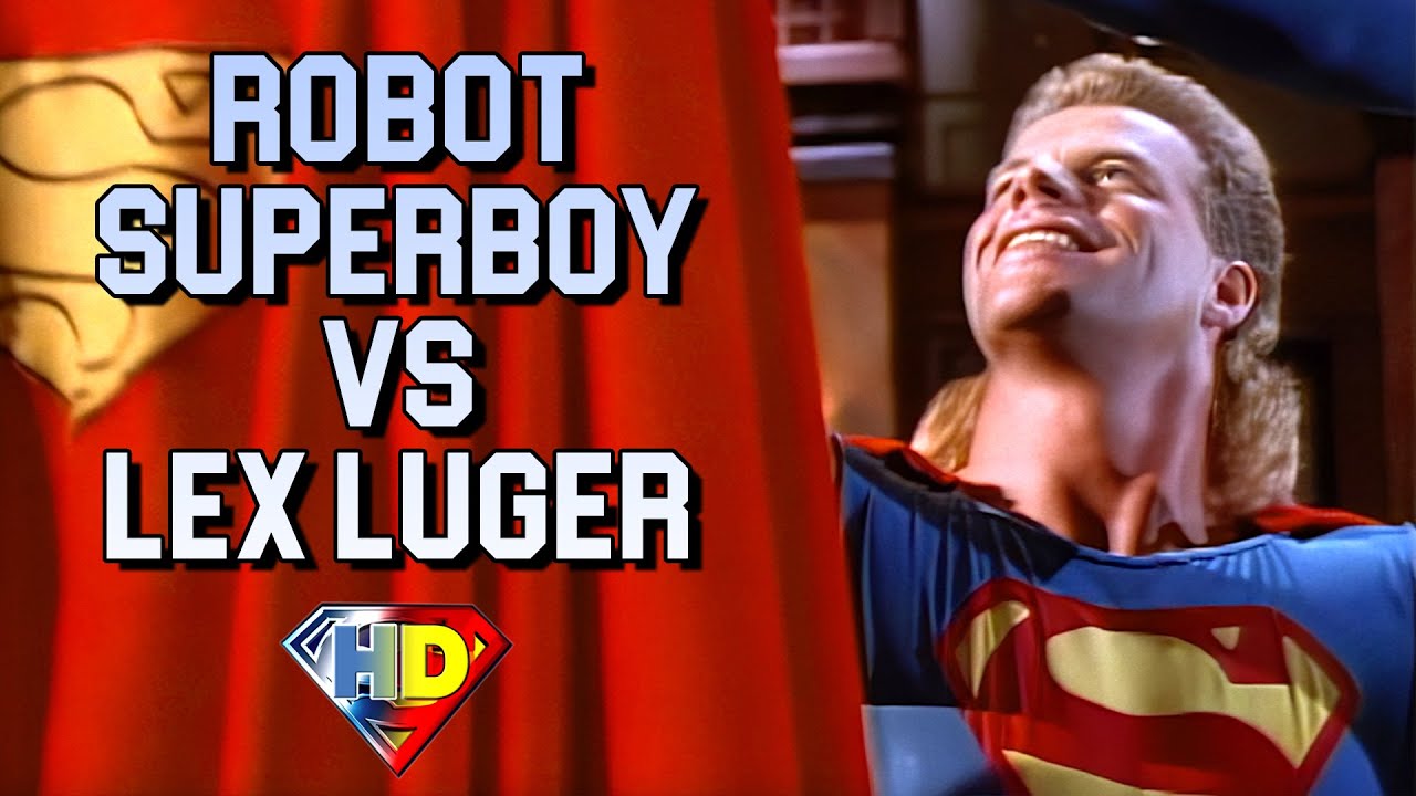 Superboy VS Lex Luger? (Mindscape) - Ai-Remastered 4K - Superboy: The Legacy