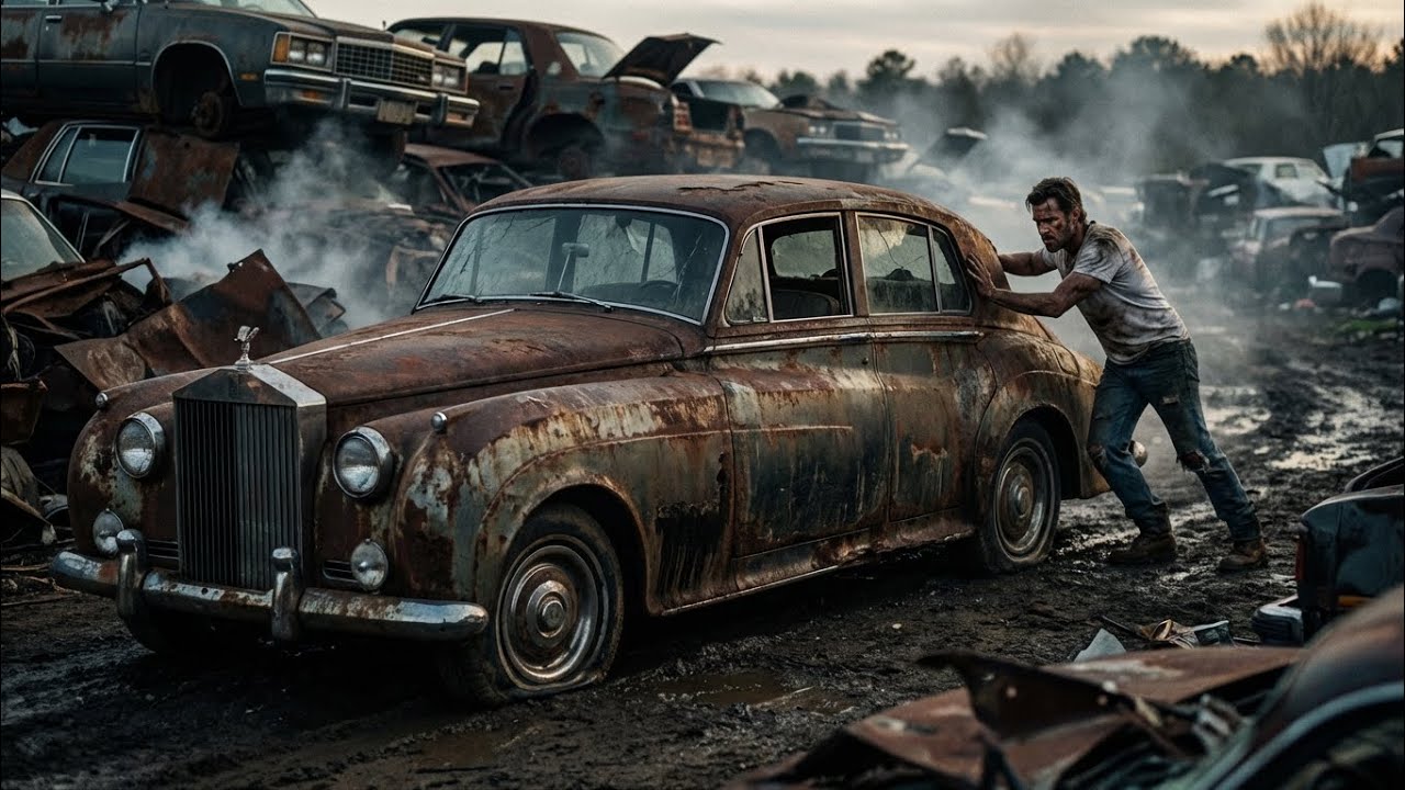 Asmr Car Restoration! Full Restoration of a Rolls - Royce From Total Disrepair To Looking new