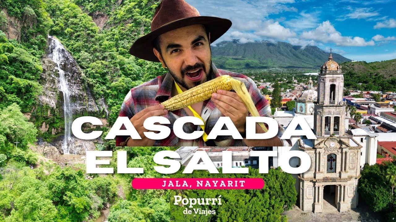 Cascada El Salto en el Pueblo Mágico de Jala en  Nayarit