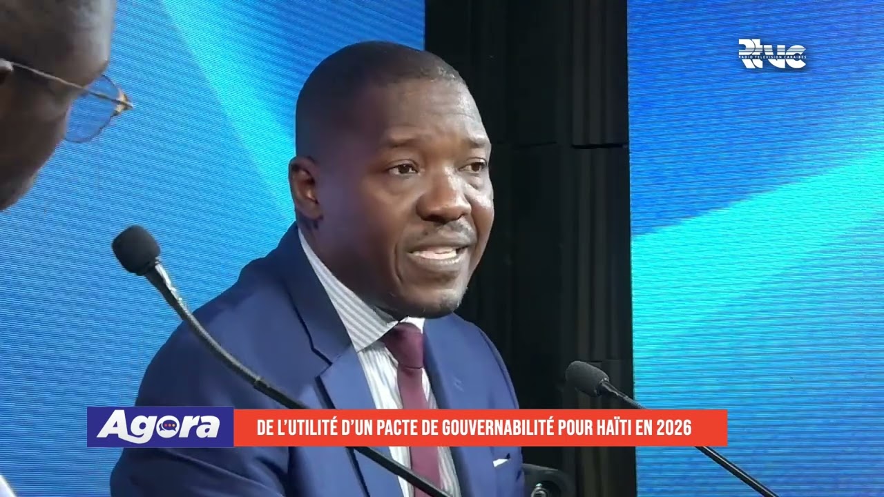 Exposé Abel DESCOLLINES sur le sujet : De l’utilité d’un pacte de gouvernabilité pour Haïti en 2026