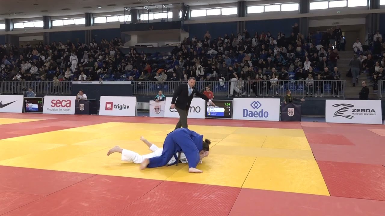 Mila Pejić KIN Andrea Arvai OML 1:0 -57kg #PrvenstvoSrbijeKadeti2026
