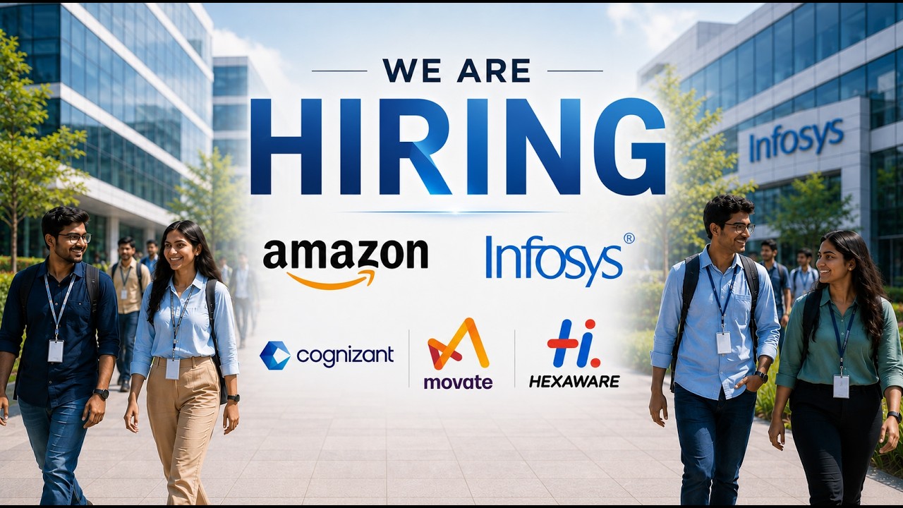 🚨Walk-In Interviews at Top MNCs | Hyderabad, Bangalore, Mumbai, Chennai