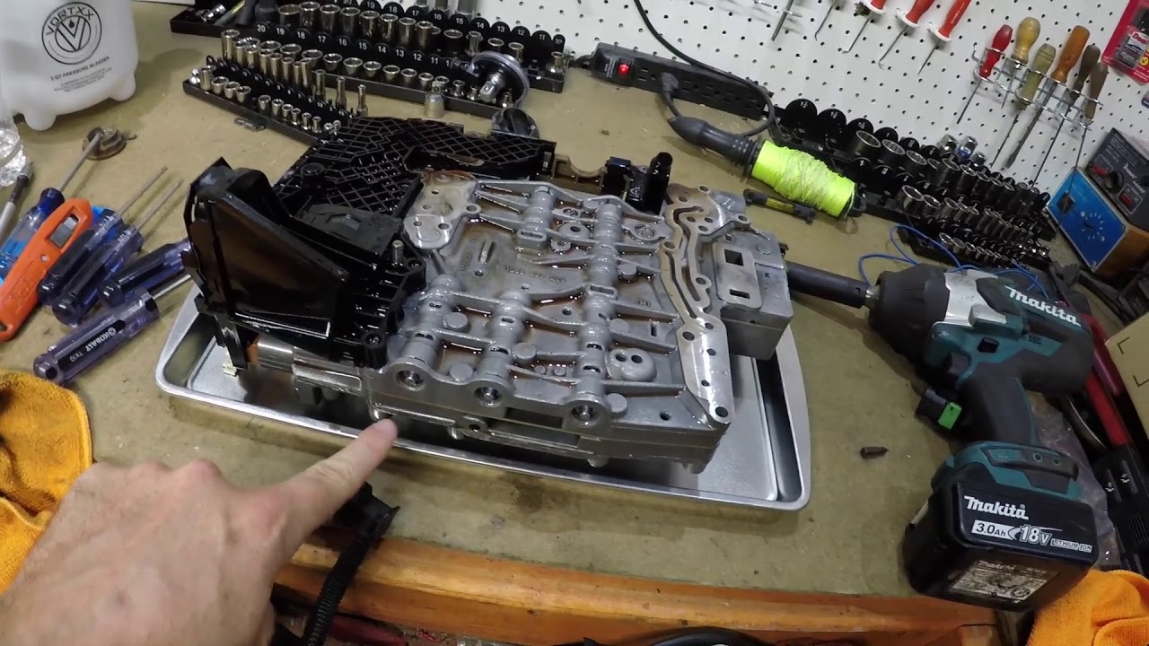 BMW E60 ZF 6hp19 AWD Transmission Service and Valve Body Removal