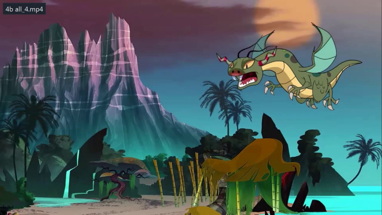 Flying DRAGON animation test
