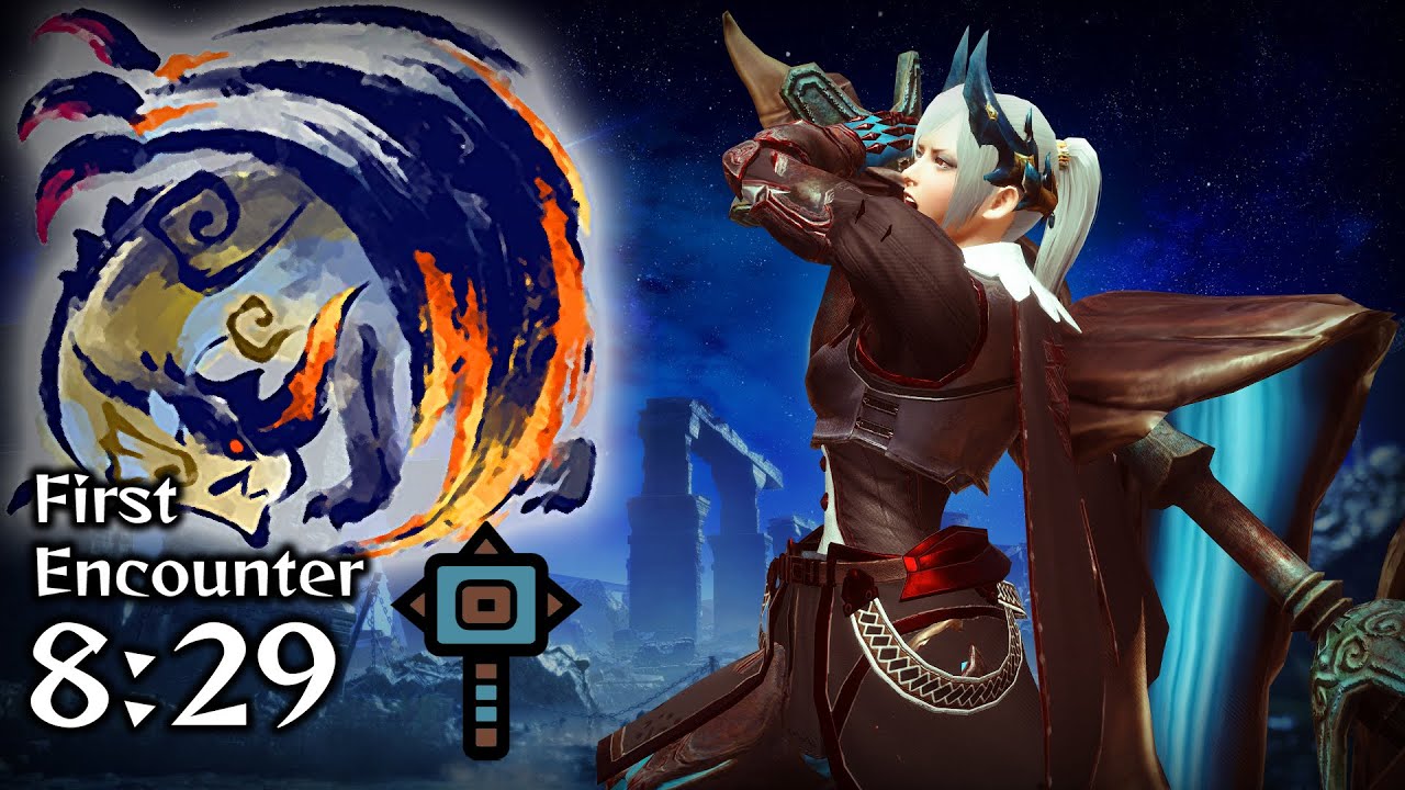 First encounter with Risen Shagaru Magala (Courage Hammer) - 傀異克服 シャガルマガラ ハンマー ソロ 【サンブレイク】