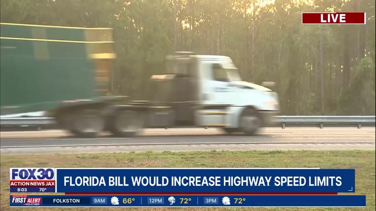 80 MPH Hwy speed limit passes Florida House