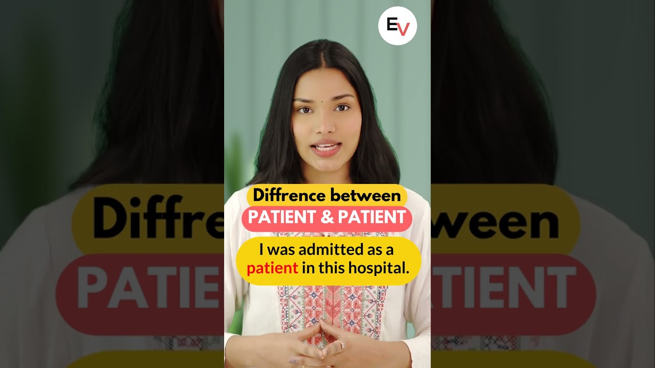 Meaning Of Patient In English #shots #patient