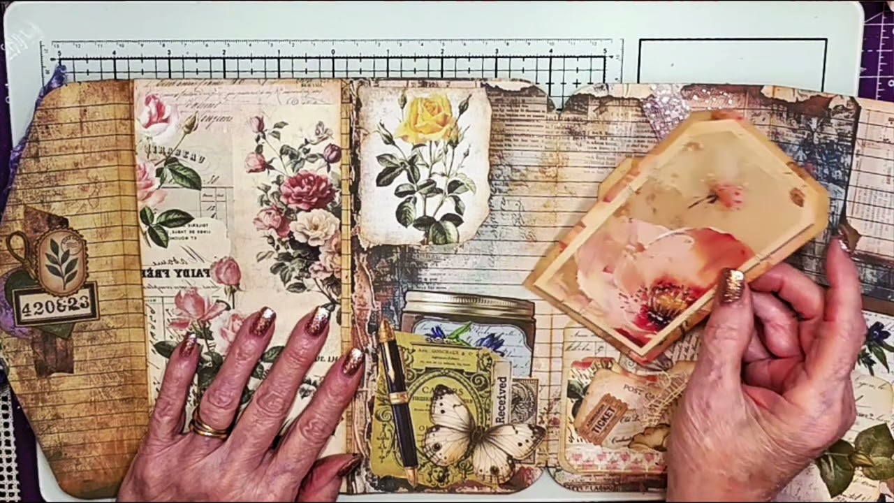 French Floral Layers  A Folio 