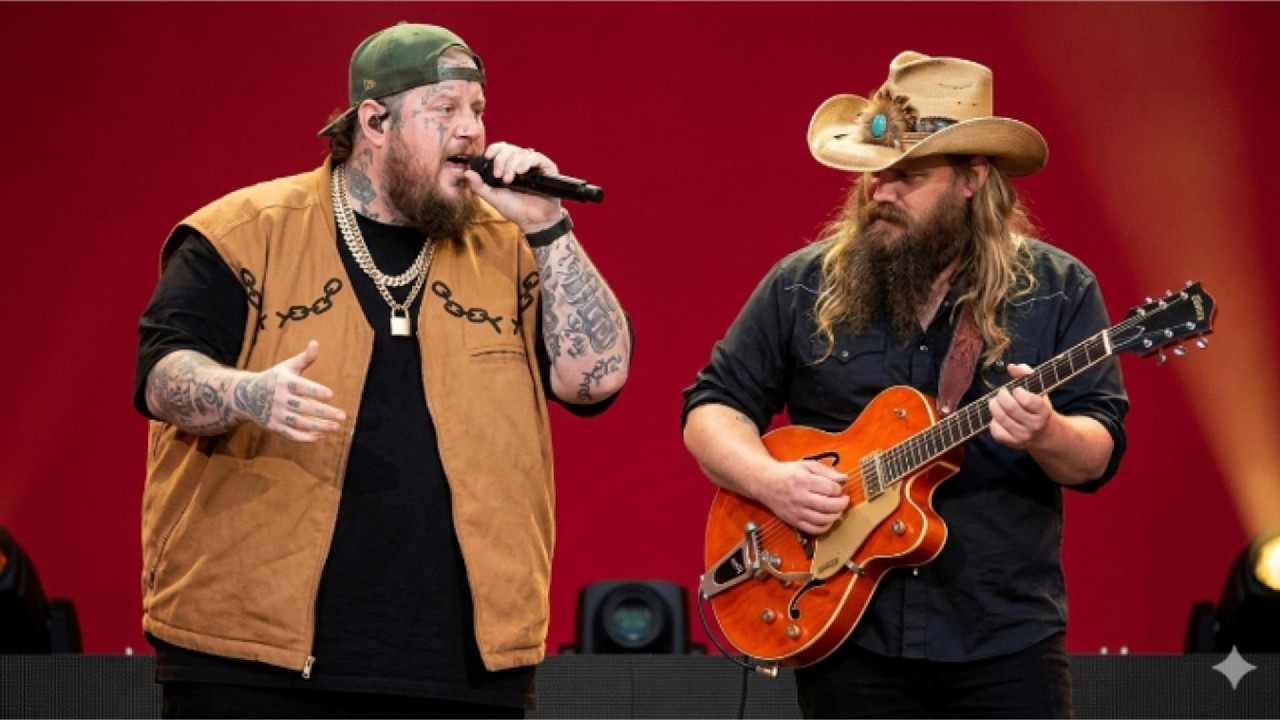 Chris Stapleton ft. Jelly Roll – Raised on Regret (Official Worship Music Video)