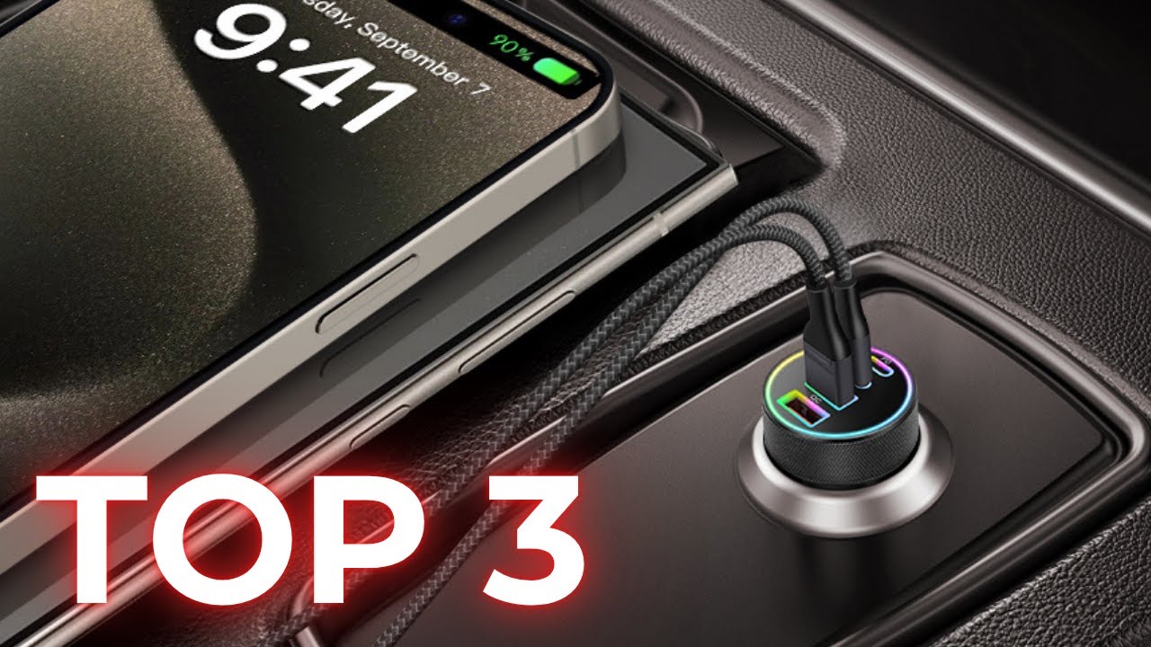 TOP 3 Meilleur Chargeur Pour Allume-Cigare 2025