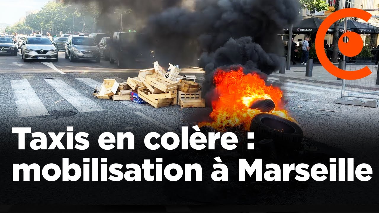 Taxis en colère : mobilisation à Marseille - 20/05/2025