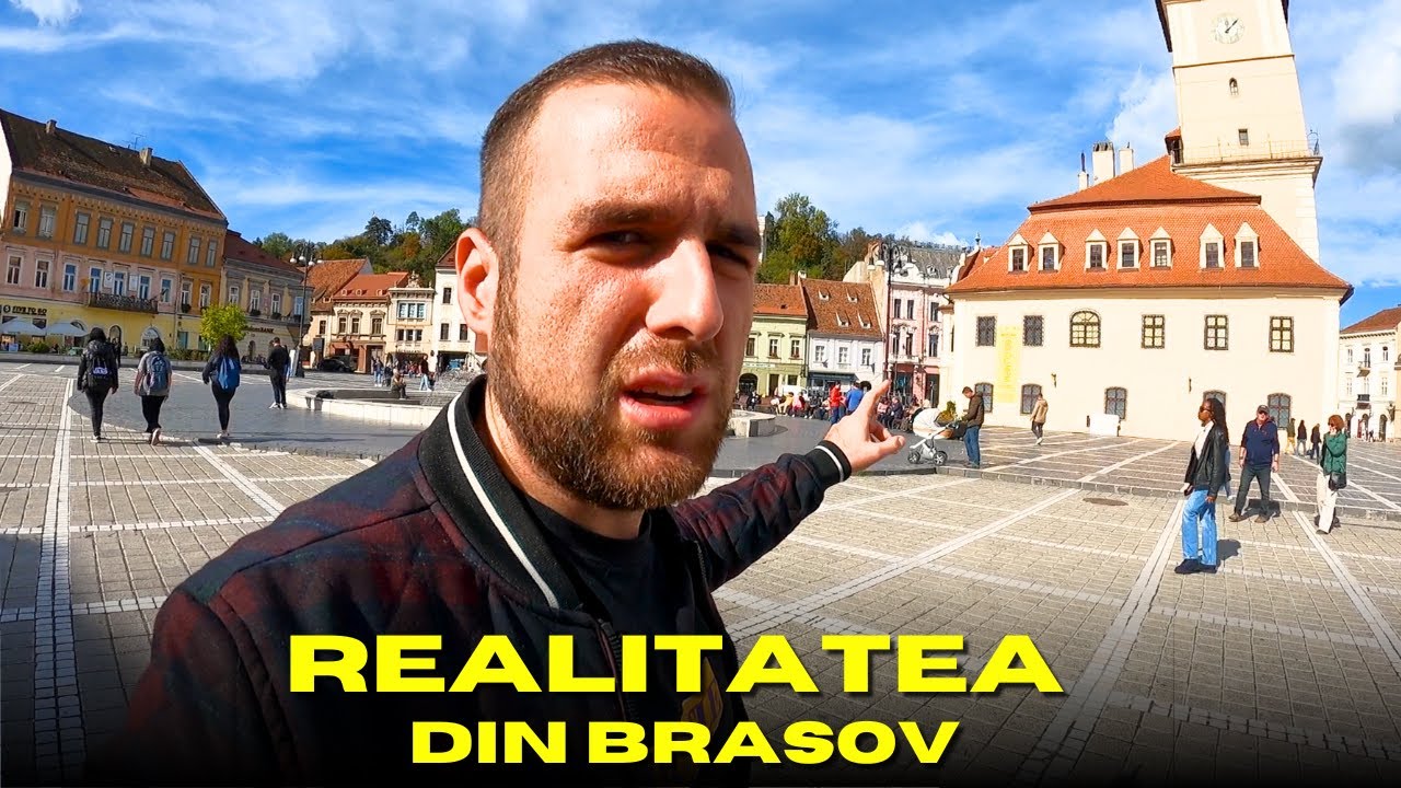 Cum arata CEL MAI TURISTIC ORAS din Romania (Brasov)