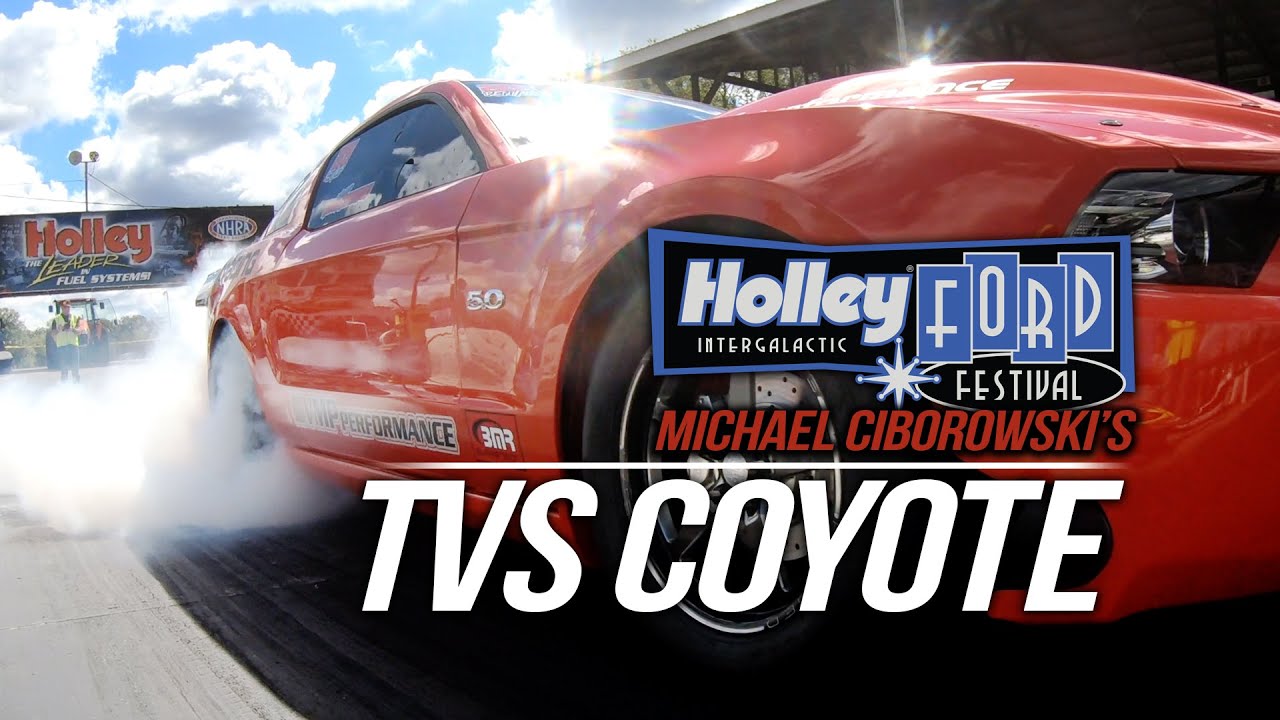 Supercharged Coyote-Powered Mustang Goes 4.90s at Holley Ford Fest