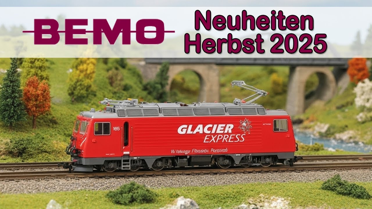 Bemo Herbst Neuheiten 2025 | Spur H0, H0e und H0m