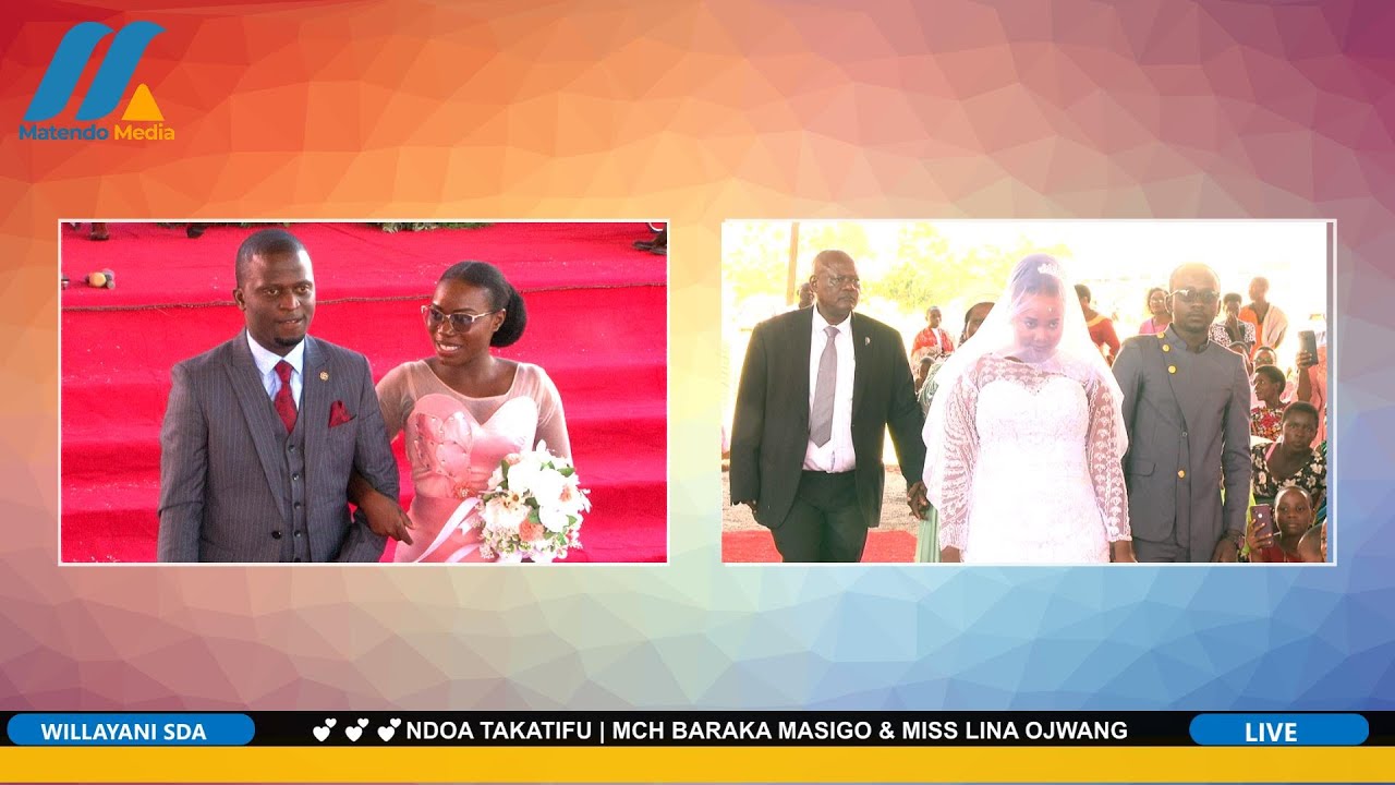 🔴LIVE |  💕💕💕NDOA TAKATIFU | MCH BARAKA MASIGO & MISS LINA OJWANG