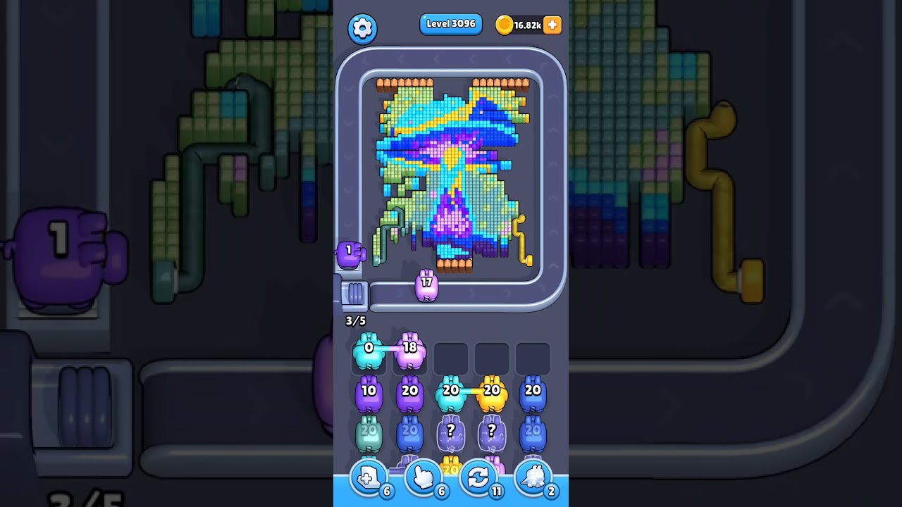Pixel Flow Level 3096