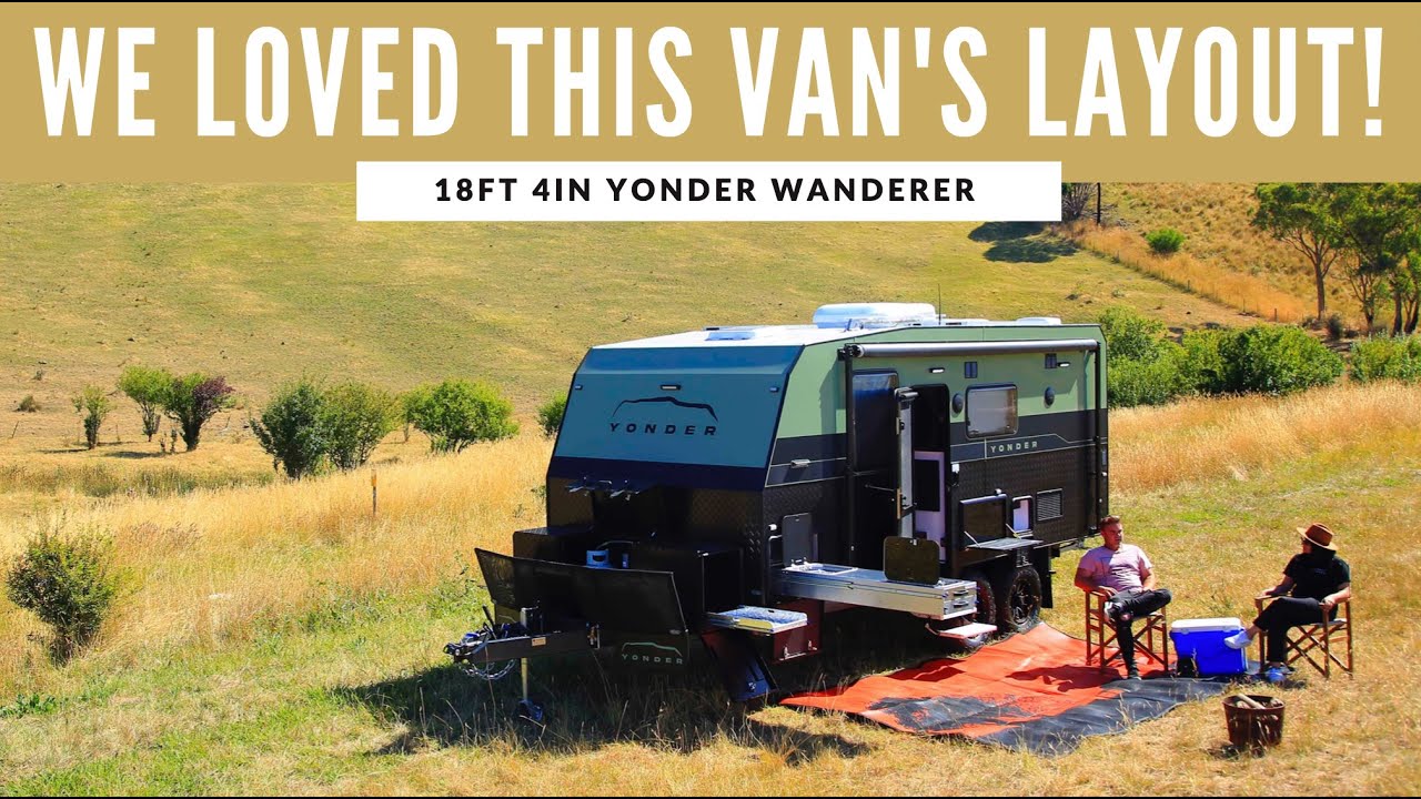 WOW! King Bed in 18ft Yonder Wanderer Caravan