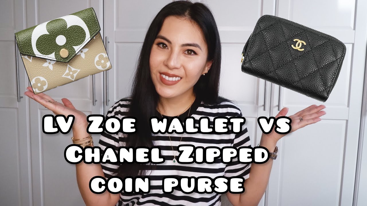 Кошелек LV Zoe или кошелек для монет Chanel на молнии — что лучше?