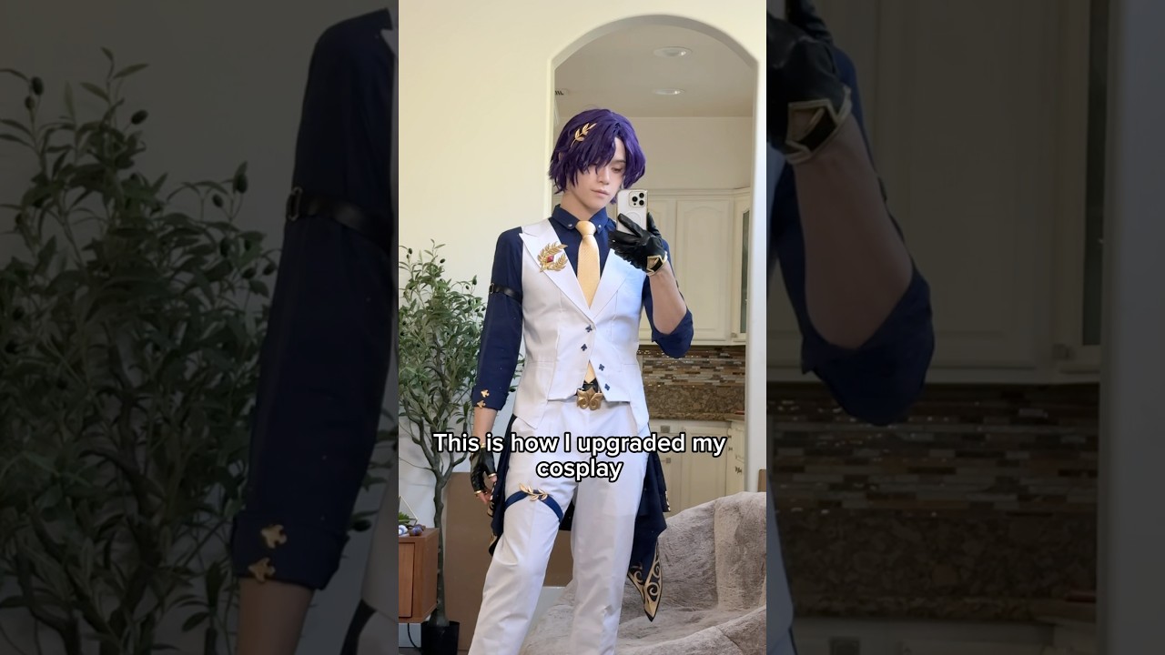 Upgrading an Amazon cosplay!  #honkaistarrail #cosplay #drratio #tutorial