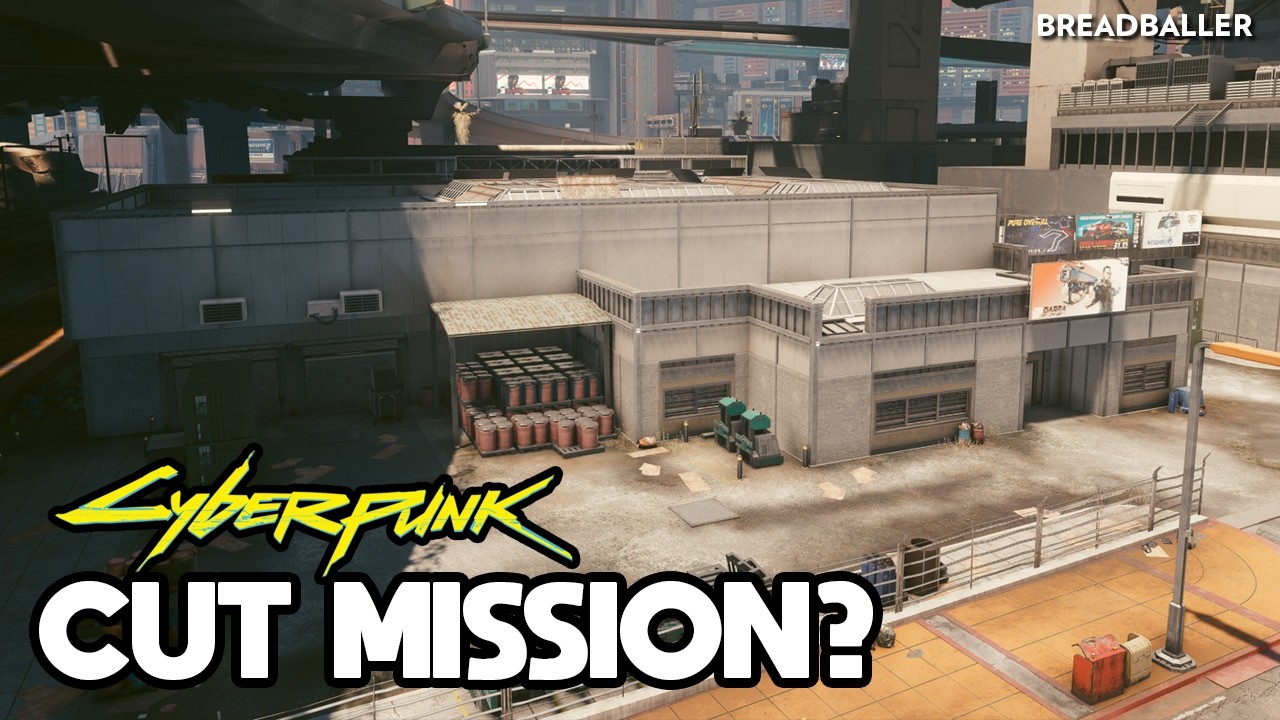 Weird Abandoned Building in Santo Domingo • Cyberpunk 2077
