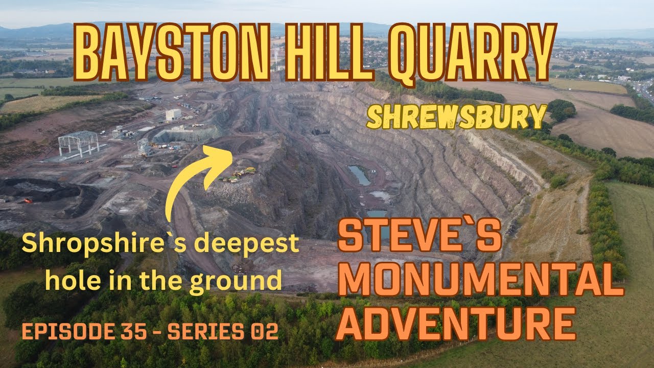 Exploring Bayston Hill Quarry - Shropshire`s Deepest Hole in the Ground E35 S02