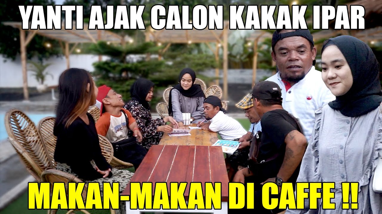 SEBELUM PULANG KE JAKARTA, YANTI AJAK CALON KAKAK IPAR MAKAN - MAKAN DI CAFFE LAMPUNG !!