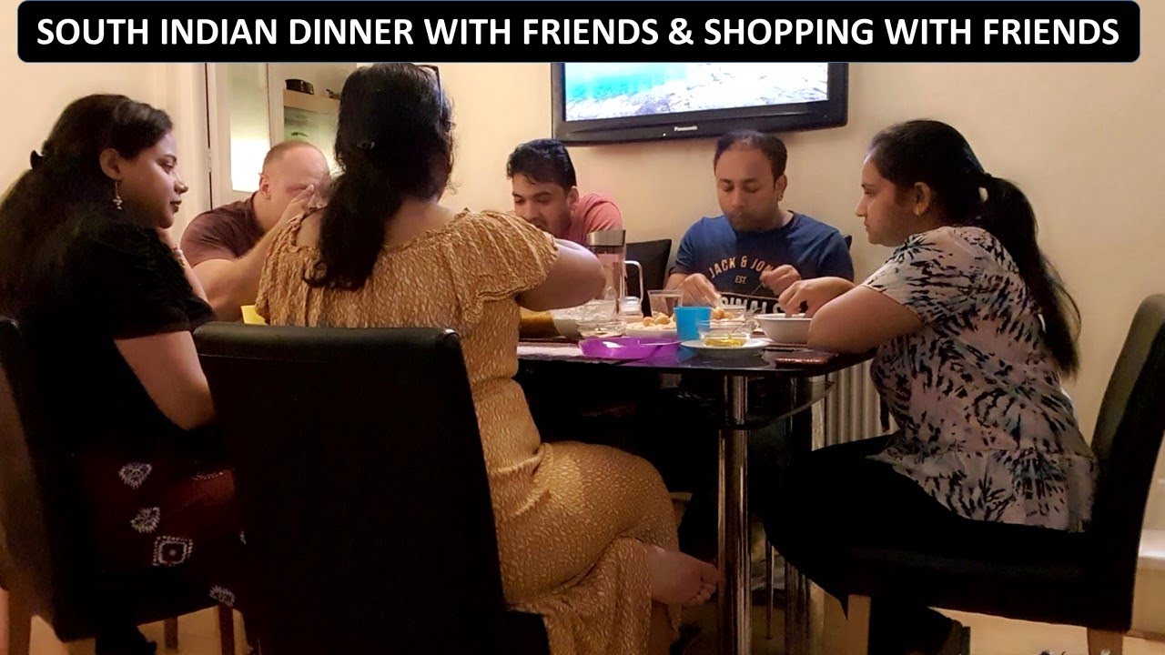 DINNER AT FRIEND'S | POTLUCK GET TOGETHER, SOUTH INDIAN DINNER PARTY & SUNDAY MORNING MARKET VISIT