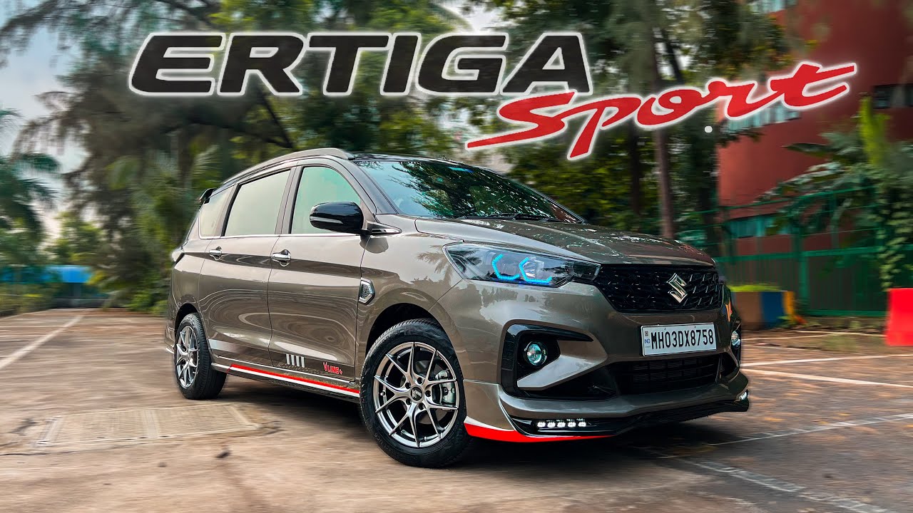 ERTIGA SPORTS 2022 MODIFIED || V-LINE PRO || Headllights,Alloys,Interior,BodyKit || 📞7977662321