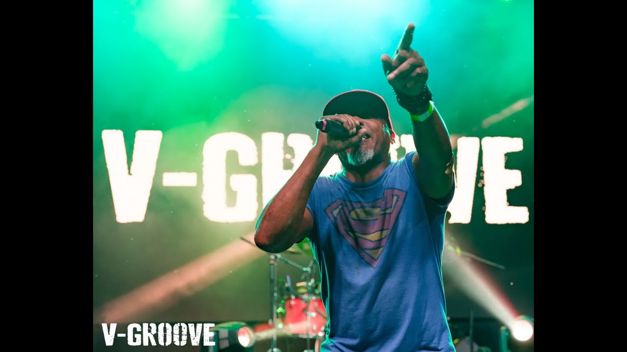 V-Groove playing Give It To Me Baby