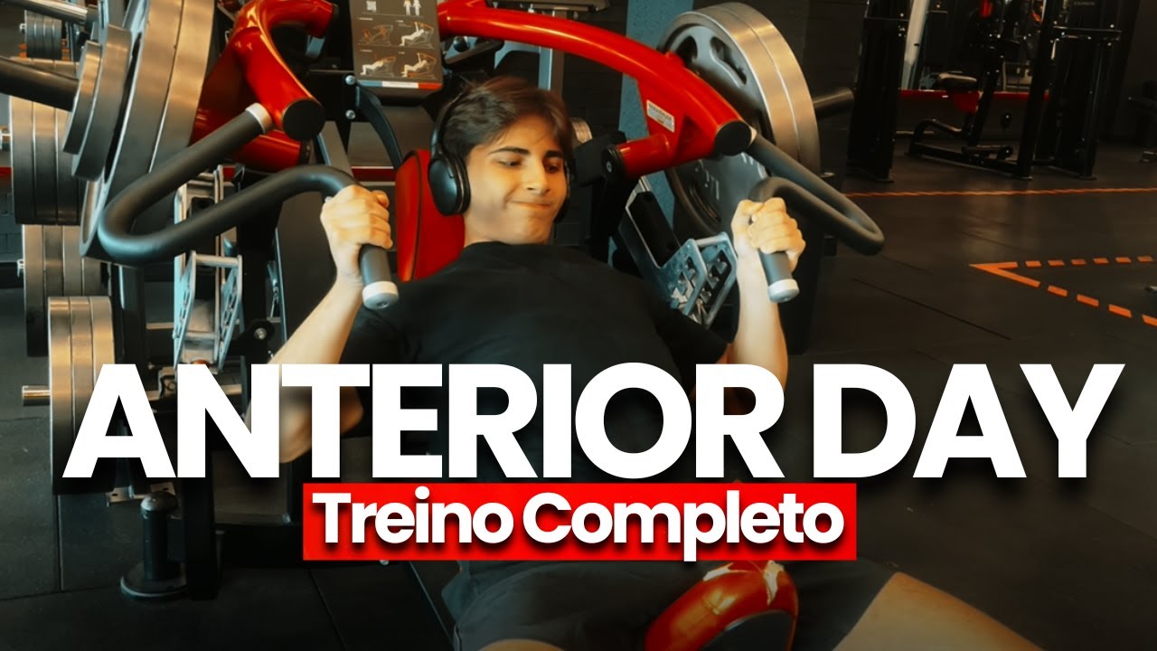 Treino de ANTERIORES: minha nova divisão científica