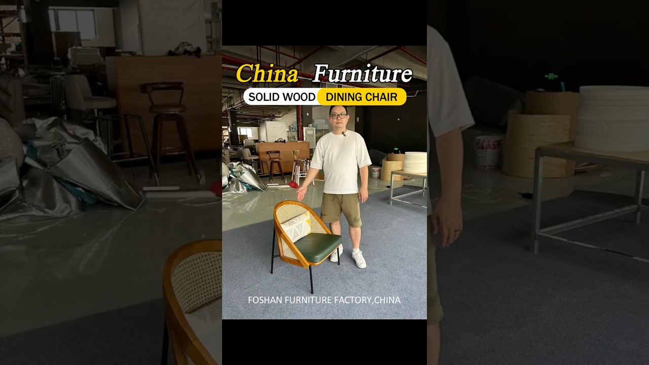 Restaurant Furniture Factory in Foshan, China.