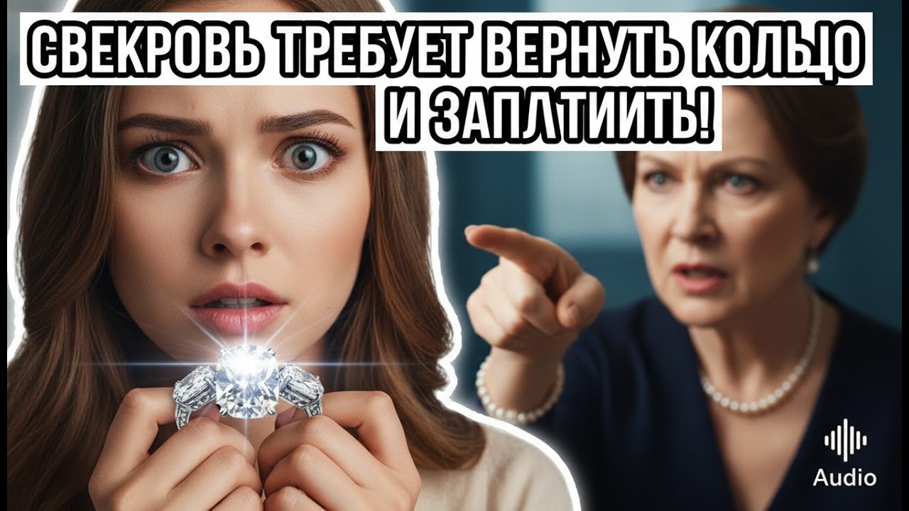 Свекровь требует вернуть семейное кольцо и заплатить за него, поэтому я отвела её к адвокату