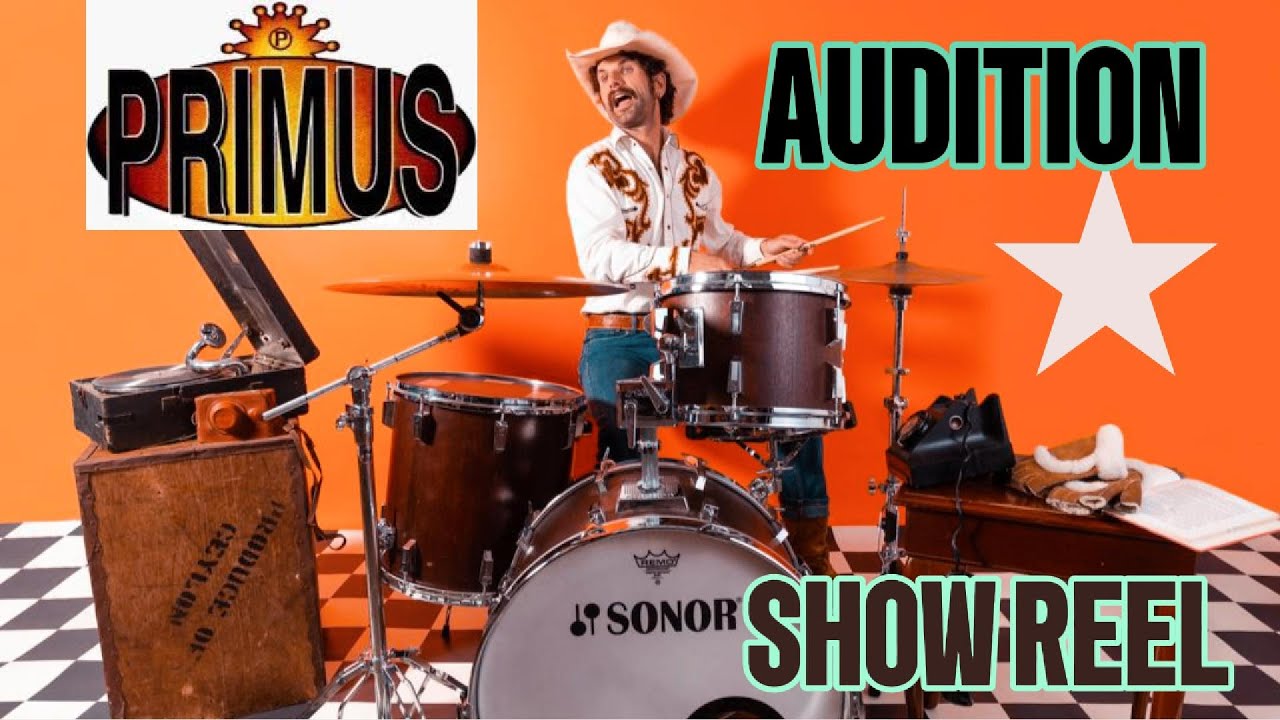 Willem van Ekert - Primus AUDITION + SHOW REEL #primusdrumaudition @officialprimus