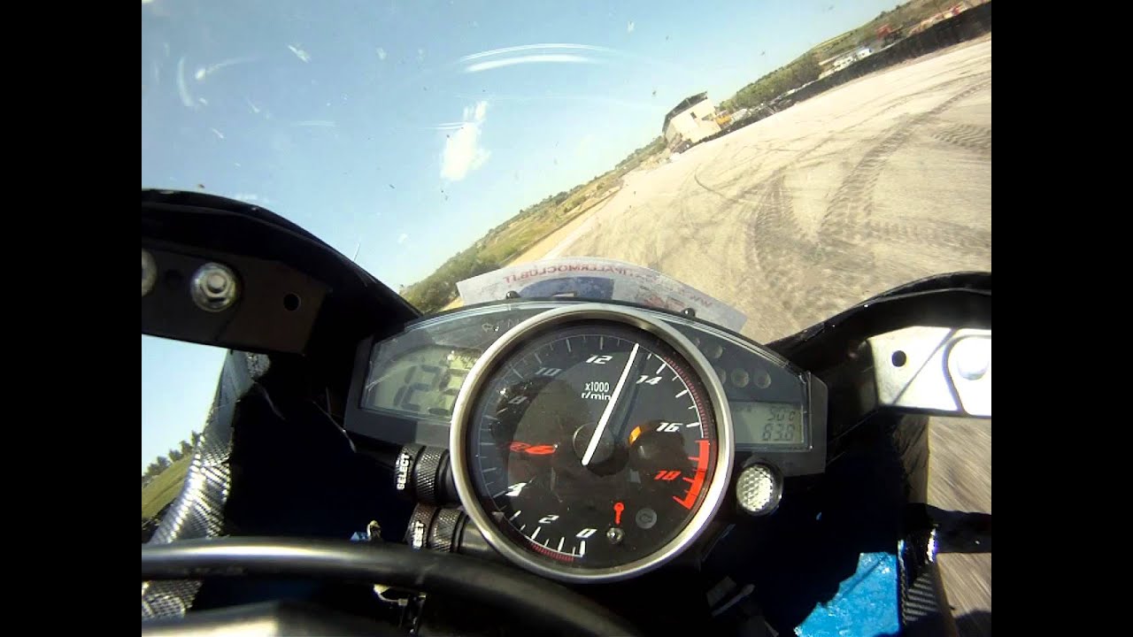 Yamaha R6 on Board racalmuto 19/05/2013 turno B